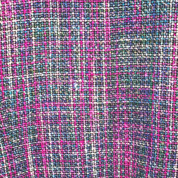 Doncaster Women's Multicolor Silk Blend Tweed Blazer. Size 4. - Picture 8 of 8